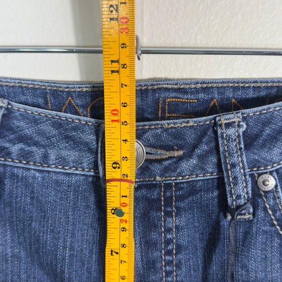 JAG Jeans Women's Size 10 Skinny Leg Dark Wash‎ Embellished Pockets Denim - Picture 7 of 9